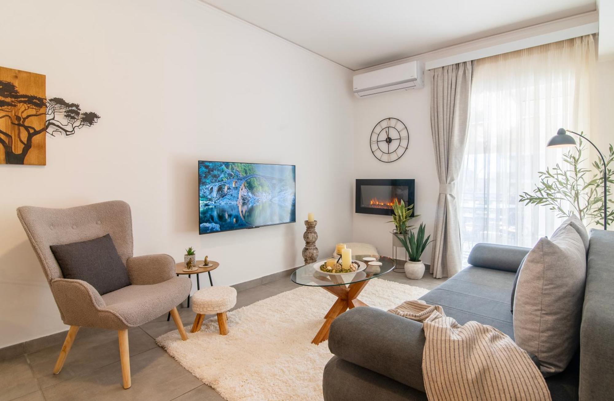 Michael'S Seaside Homely Apartment In Varkiza Ngoại thất bức ảnh
